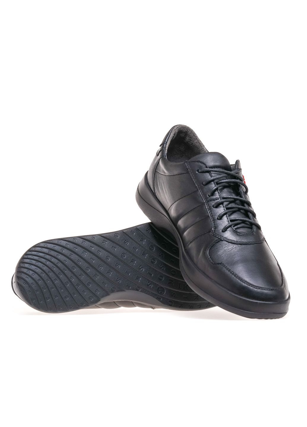 Черные туфли комфорт 1872-1/black/lico Ikos