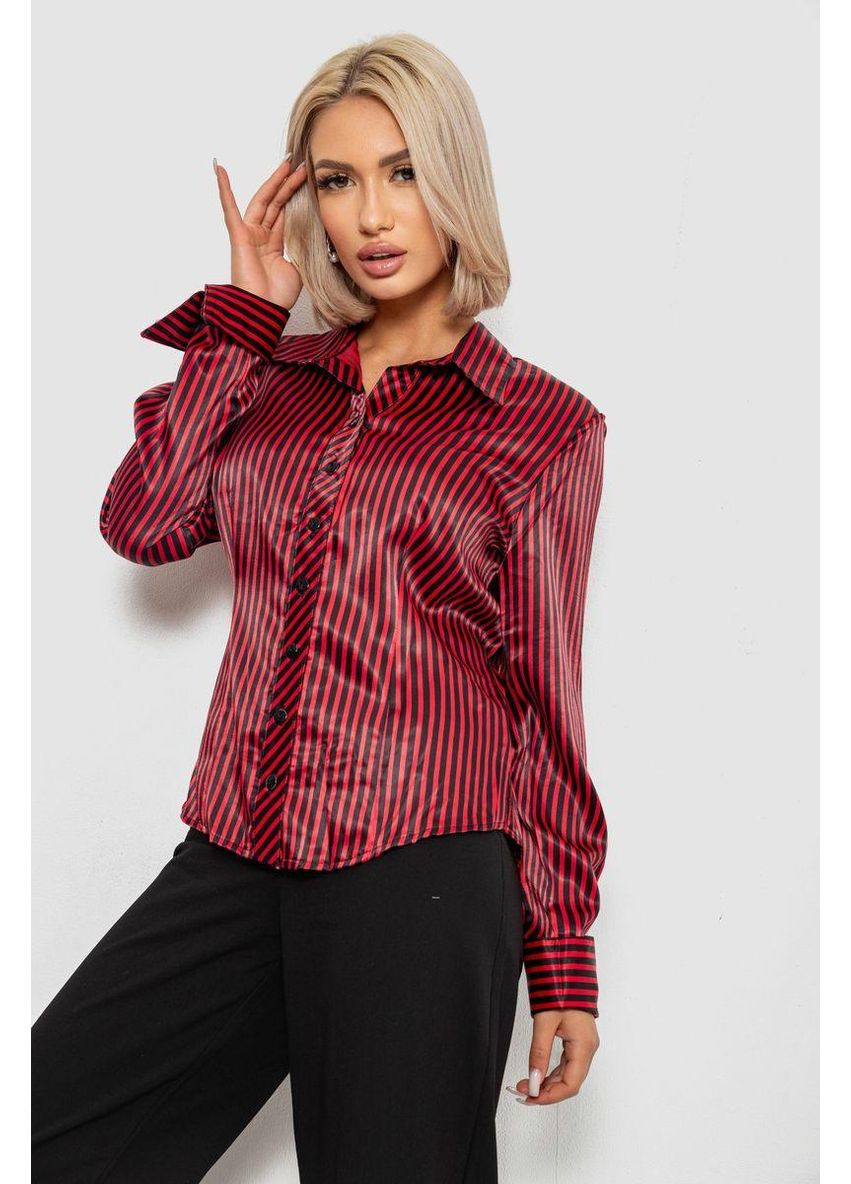 Сорочка класична в смужку, колір чорно, 230R64-2 No Brand (370650322)