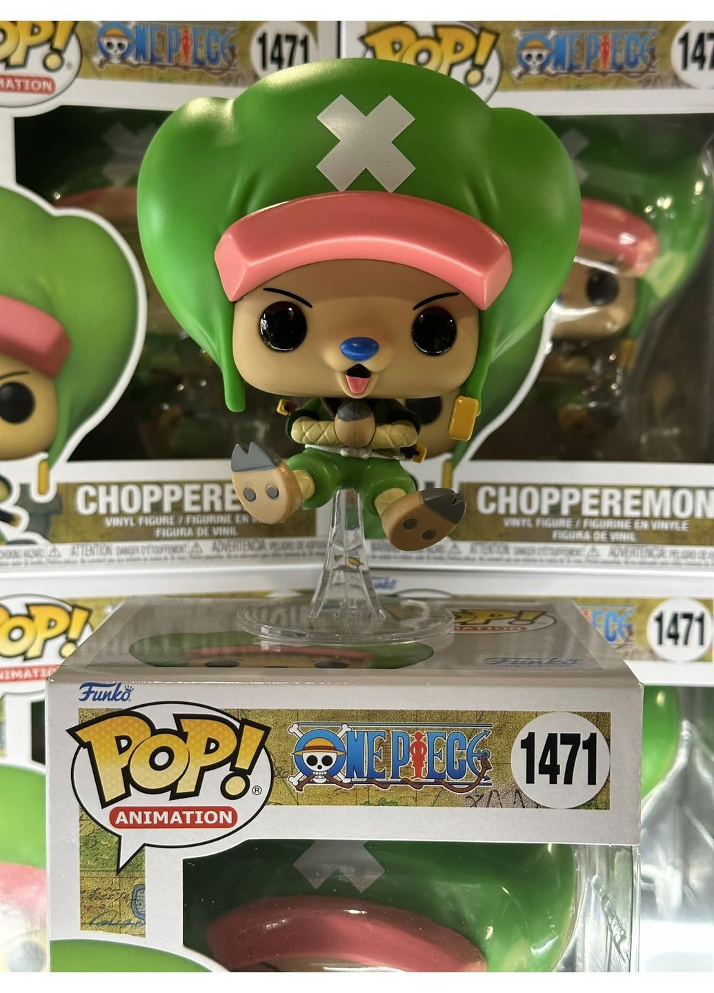 Фигурка Ван пис Чопперемон Chopperemon Фанко Поп One Piece Pop игровая виниловая фигурка №1471 Funko (365818864)