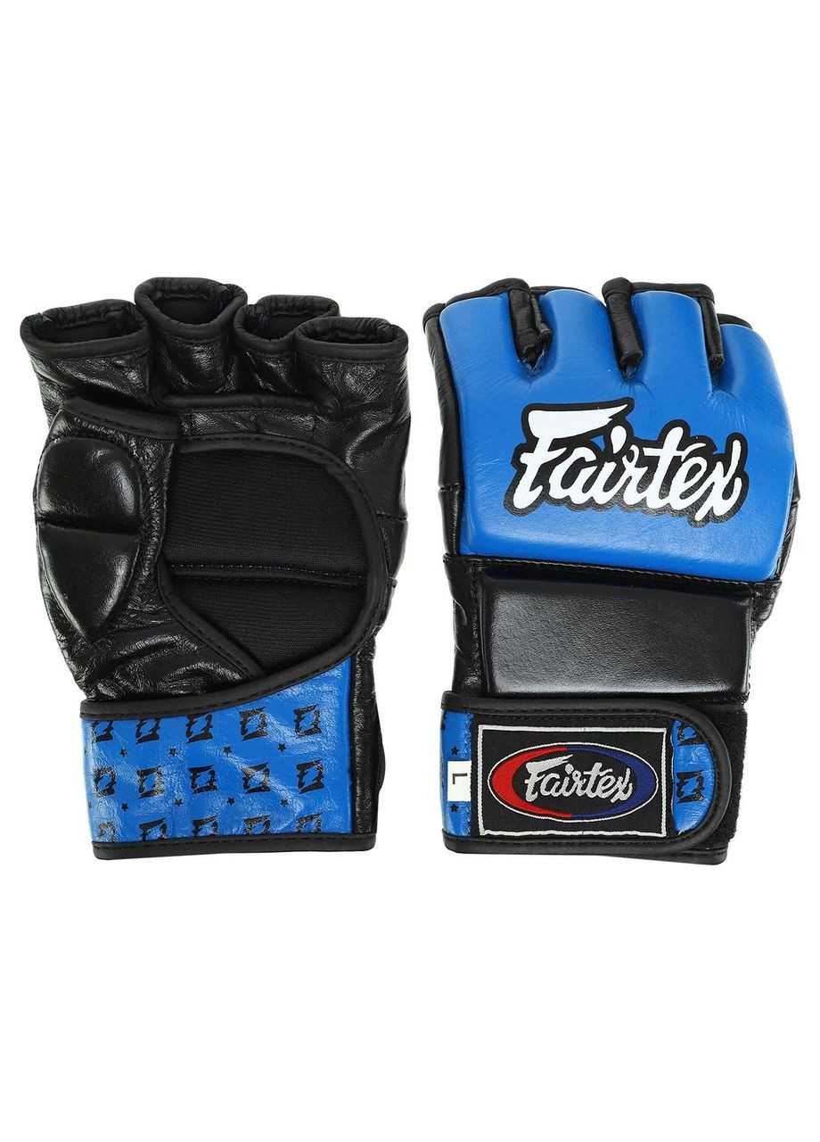 Рукавички для змішаних єдиноборств MMA FARTEX BO-0582 розмір синій Zelart (342108898)