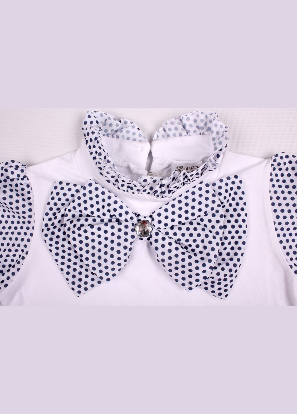 Белая блузка Breeze демисезонная