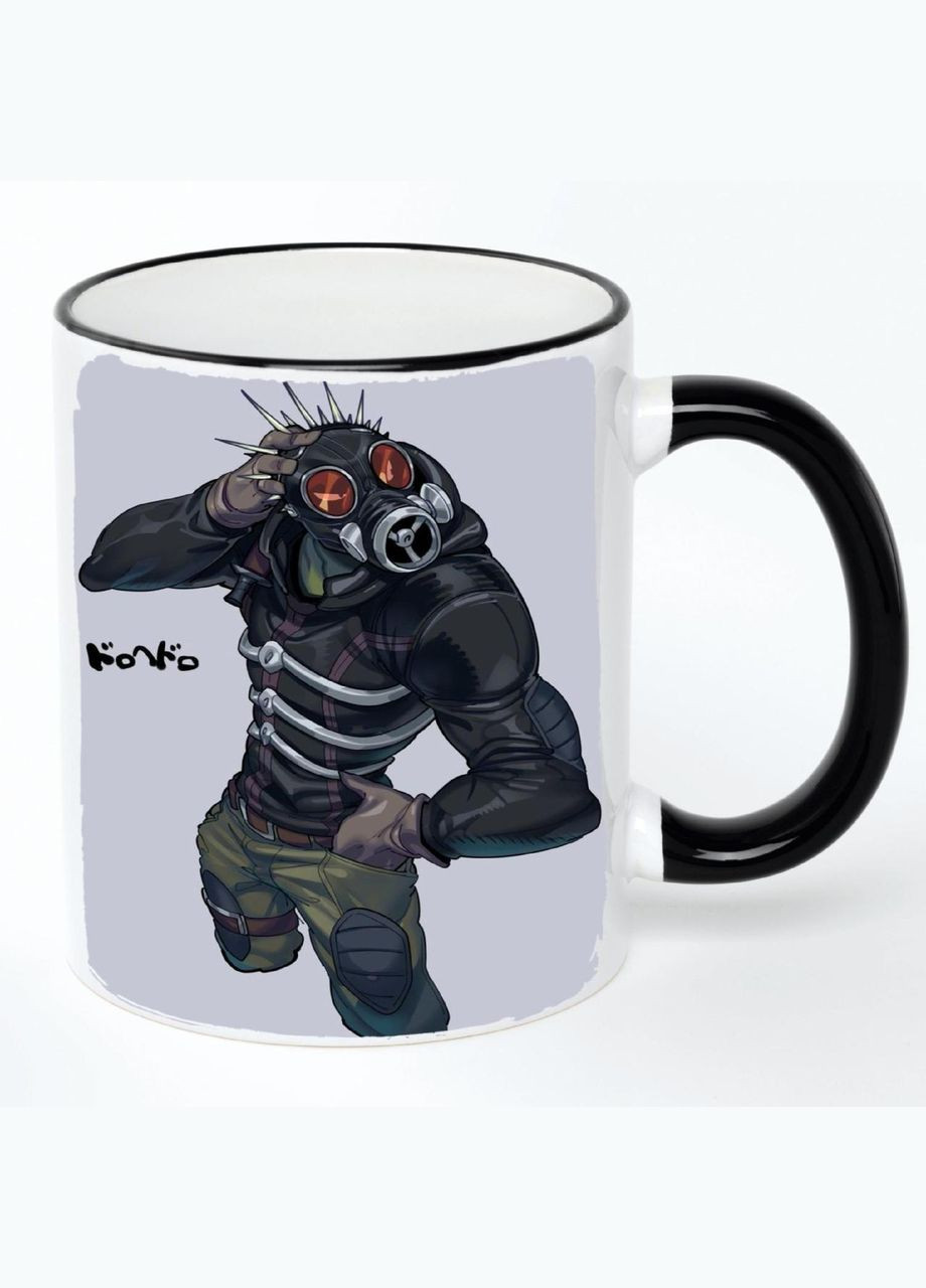 Чашка Дорохедоро Аниме #011 (кружка, кружка) Белая с черной ручкой 330 мл No Brand (322712201)