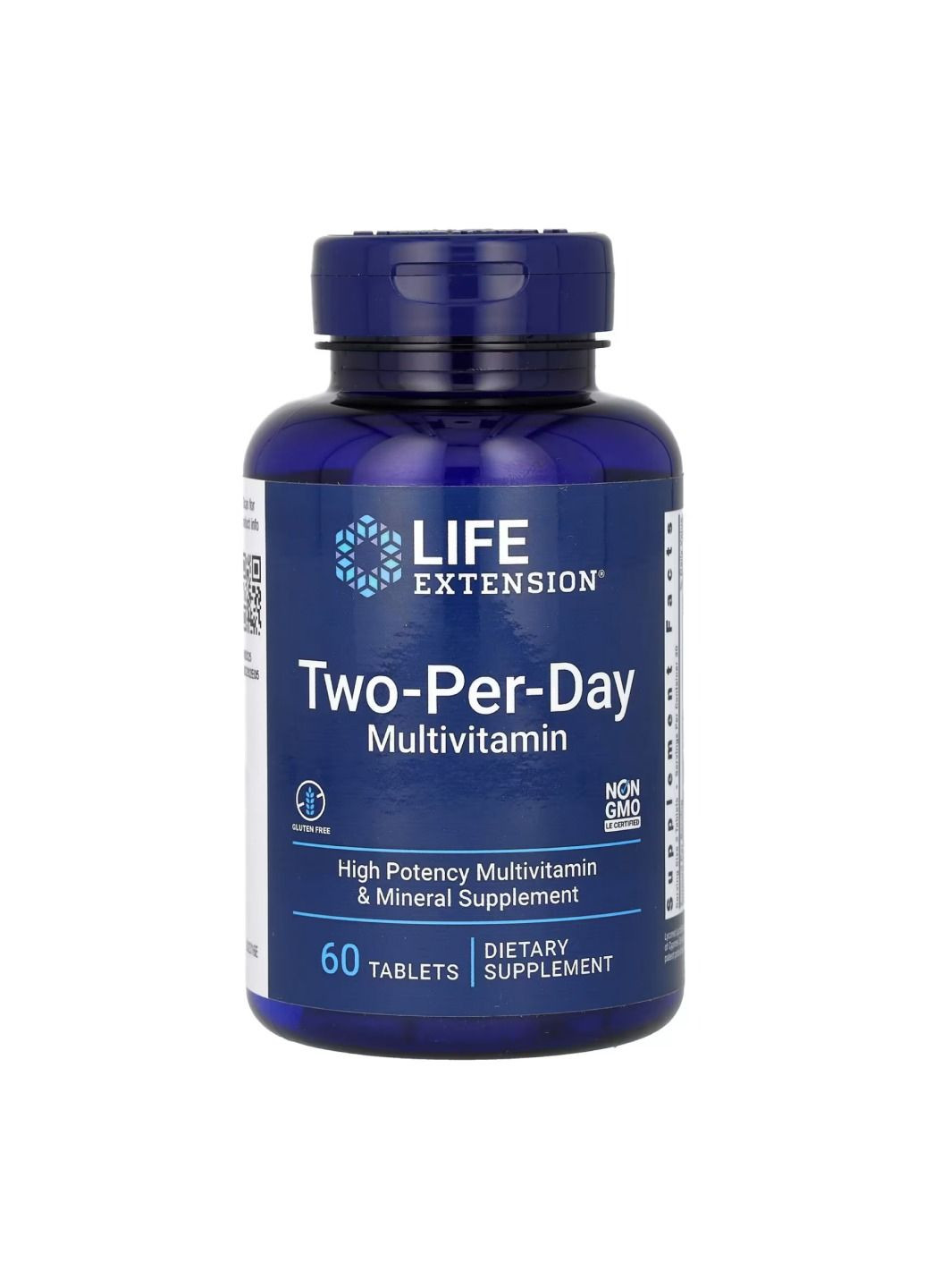 Комплекс витаминов Two-Per-Day Multivitamin - 60 tabs Life Extension (285736252)
