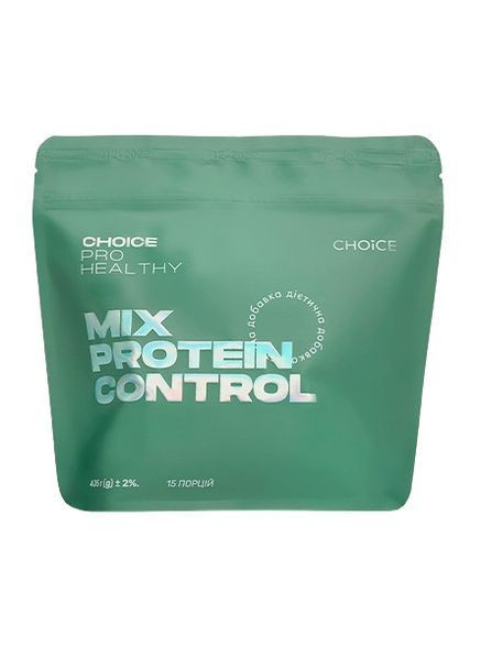 Низькокалорійний поживний коктейль Mix Protein CONTROL (405 грам) CHOICE PRO HEALTHY (313618711)