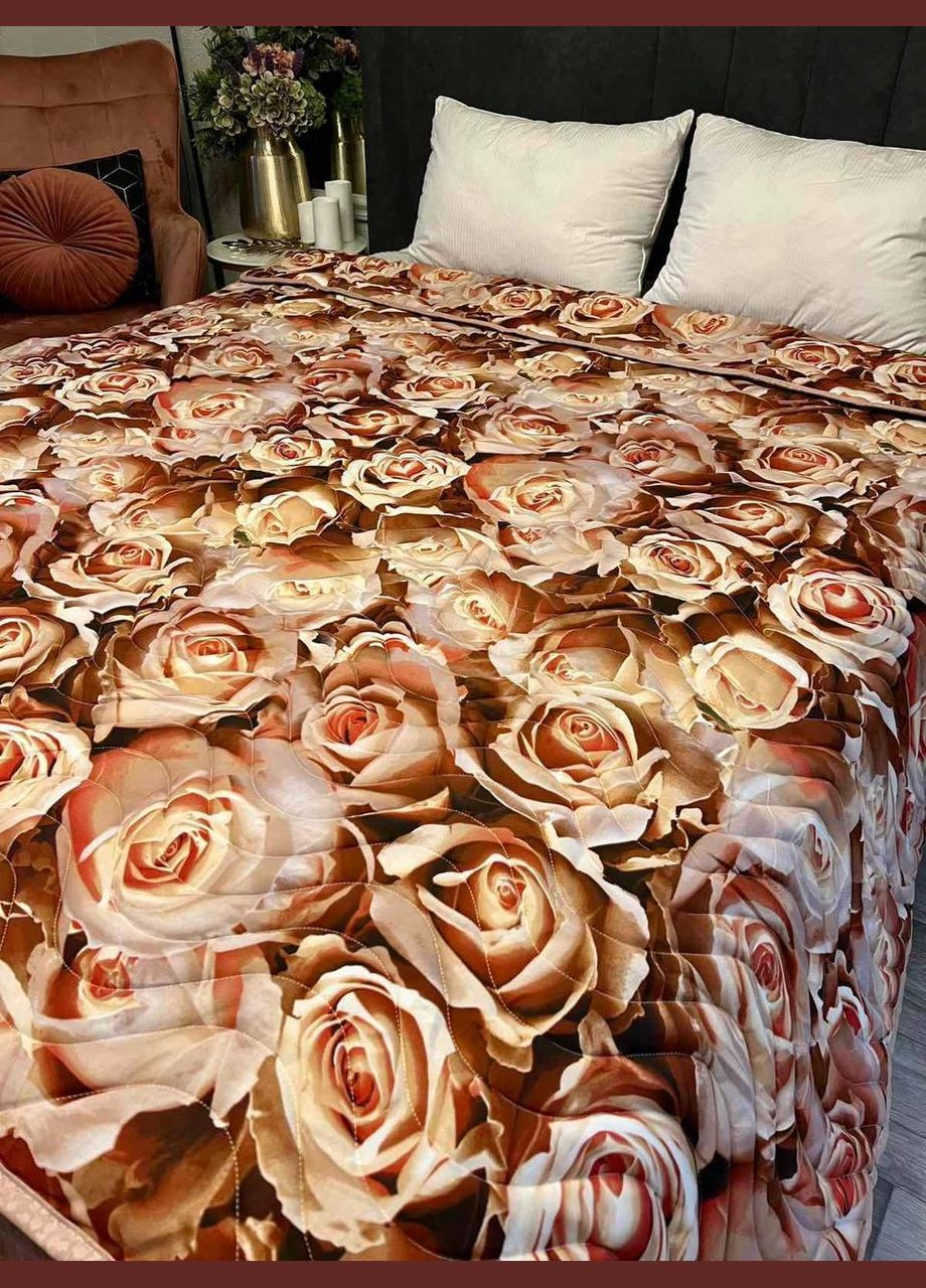 Одеяло двуспальное хлопковое гипоаллергенное 215х145 см (П4К-lito-kovdra-001/18-02) No Brand (306632987)