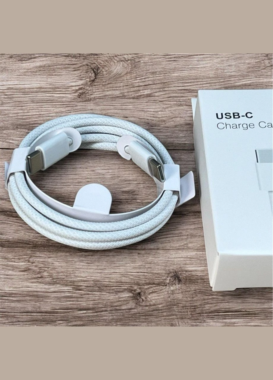 Кабель USB-C для iPhone, iPad Type-C - Type-C без логотипа 1м No Brand (346483805)