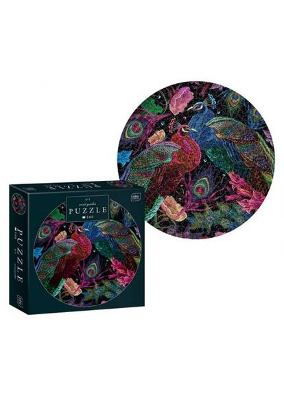 Пазли круглі "Таємний сад" (500 елементів) Interdruk (361413854)