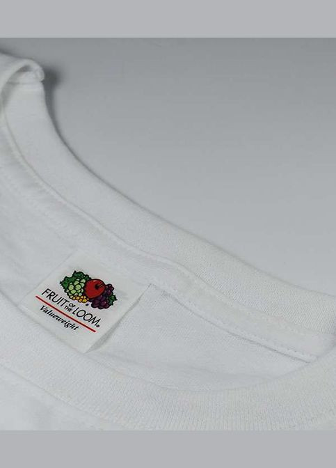Біла футболка чоловіча valueweight (061036038l) Fruit of the Loom