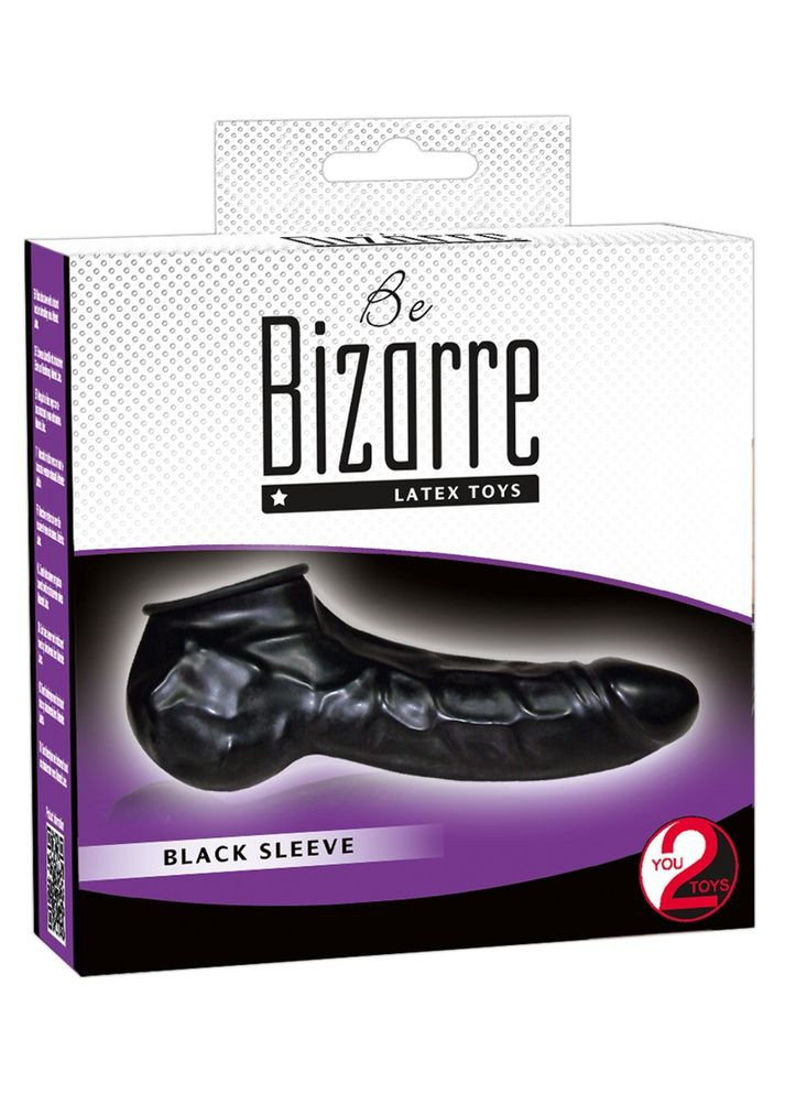 Насадка на член — Be Bizarre Black Sleeve Orion (341084612)