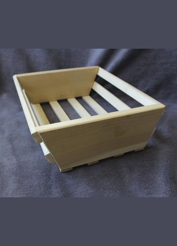 Лоток для овочів і фруктів з дерева Паприка бланже (ЯХО-001301) No Brand (327845865)