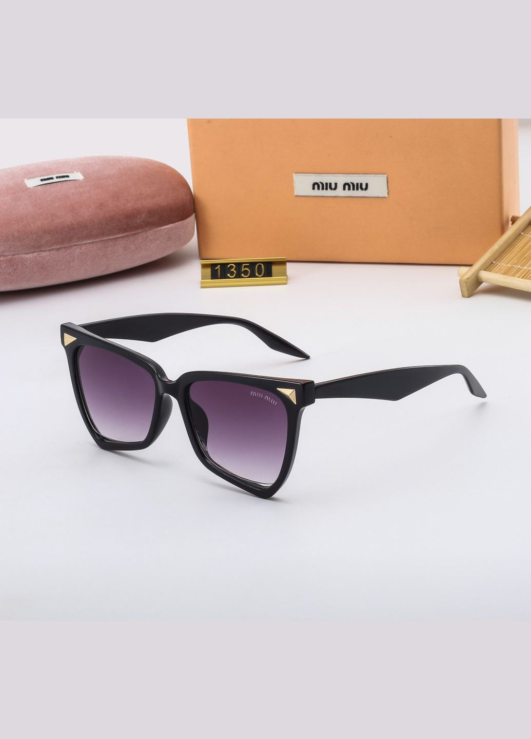 Женские солнцезащитные очки cat eye (1350) No Brand (322156677)