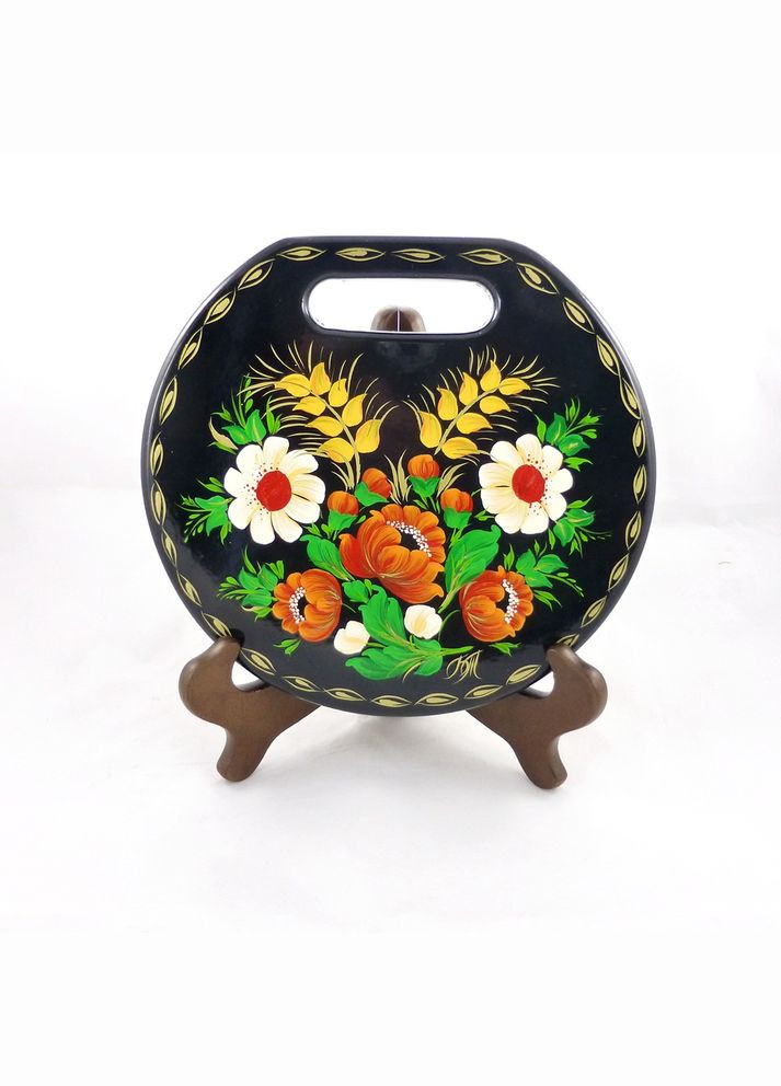 Дошка обробна з Петриківським розписом середня (М-11С) Гранд Презент (282738109)