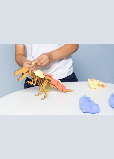 Набор для детской лепки из легкого пластилина "Тиранозавр" TY4418 DGT-ART (290841093)