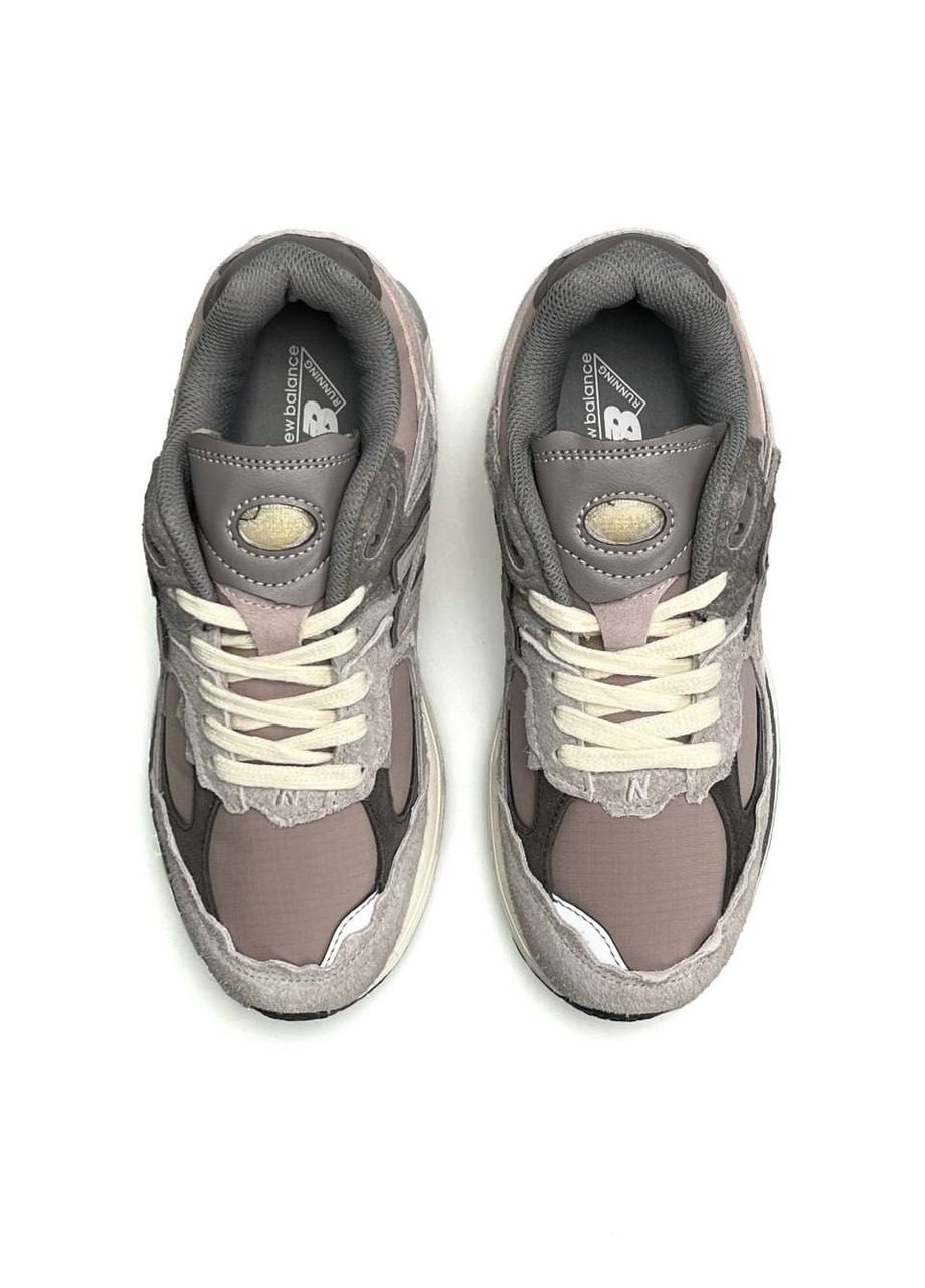 Кроссовки женские Grey Pink NB 2002R WL серые демисезоны (318069071)