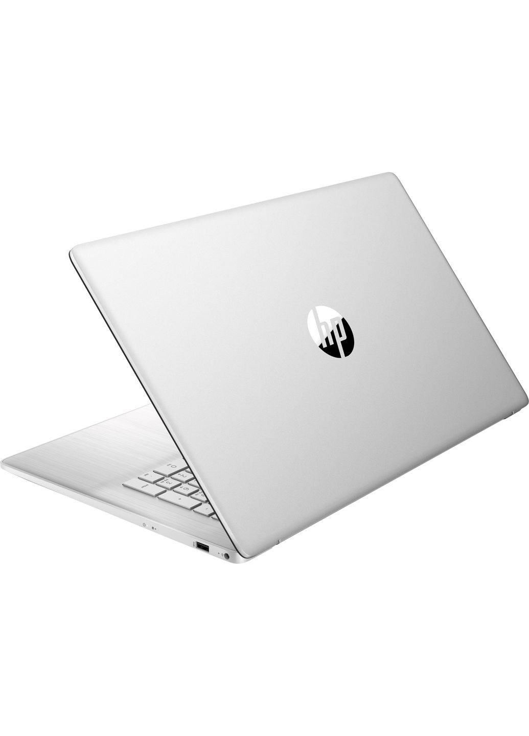 Ноутбук 17-cp2039ua 17.3" FHD IPS AG, AMD R5-7520U, 16GB, F1024GB, UMA, DOS, сріблястий HP (367854315)