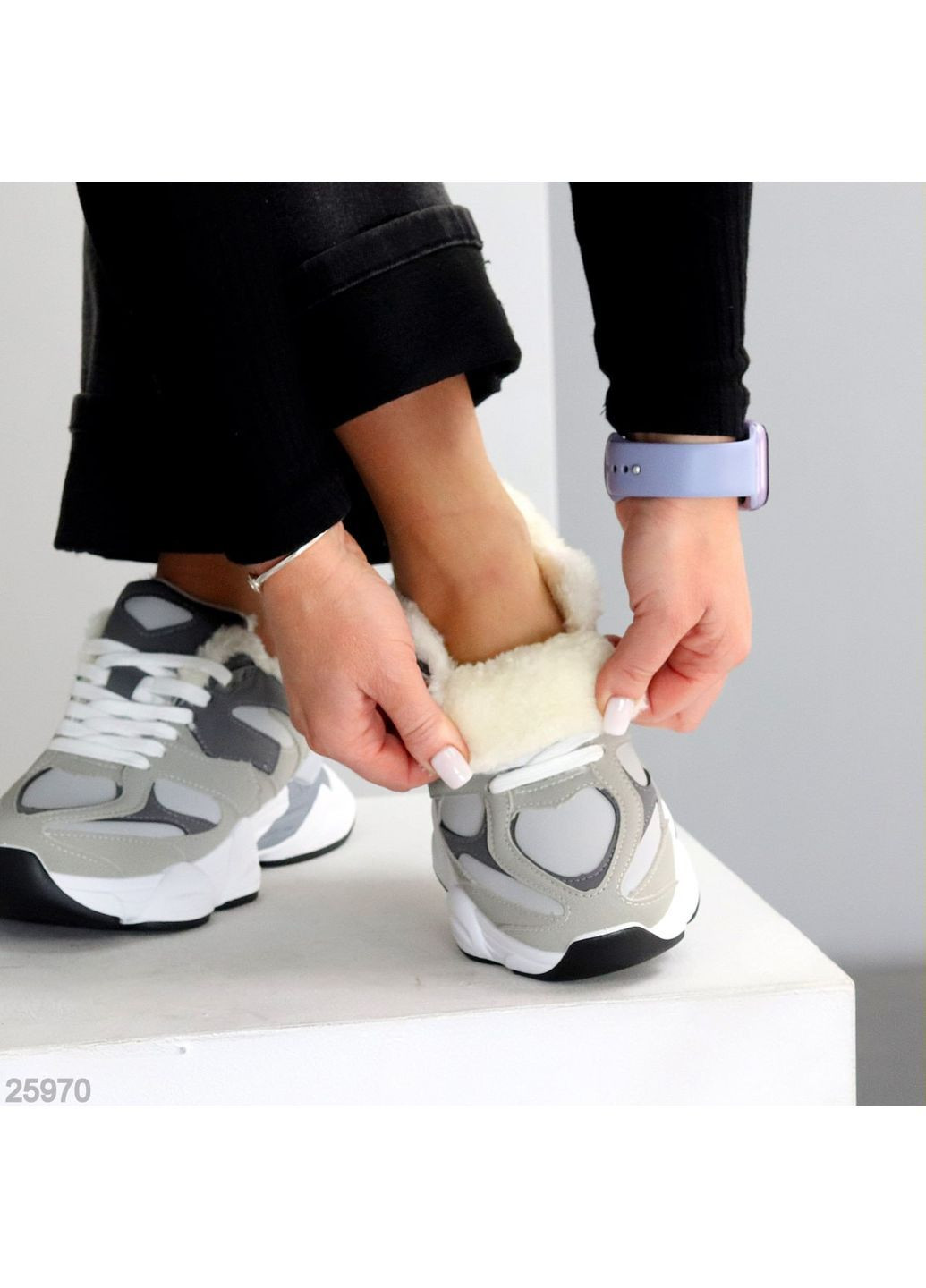 Зимові кросівки Helen сірі зими (369900749)