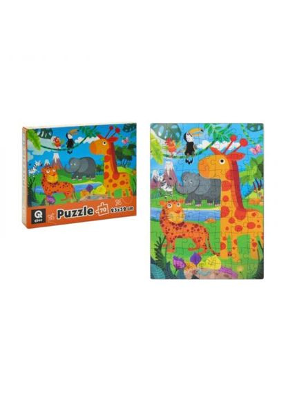 Пазлы – 70 элм. "Зоодрузья" qbee (369966787)