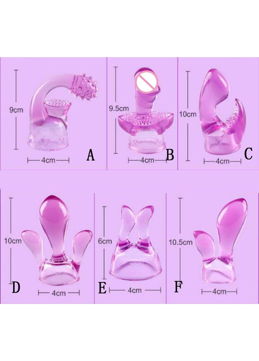 Насадка для вібромасажера G SPOT HEADGEAR 2 40 x 60 мм для вібратора для стимуляції точки G Leten (298748451)