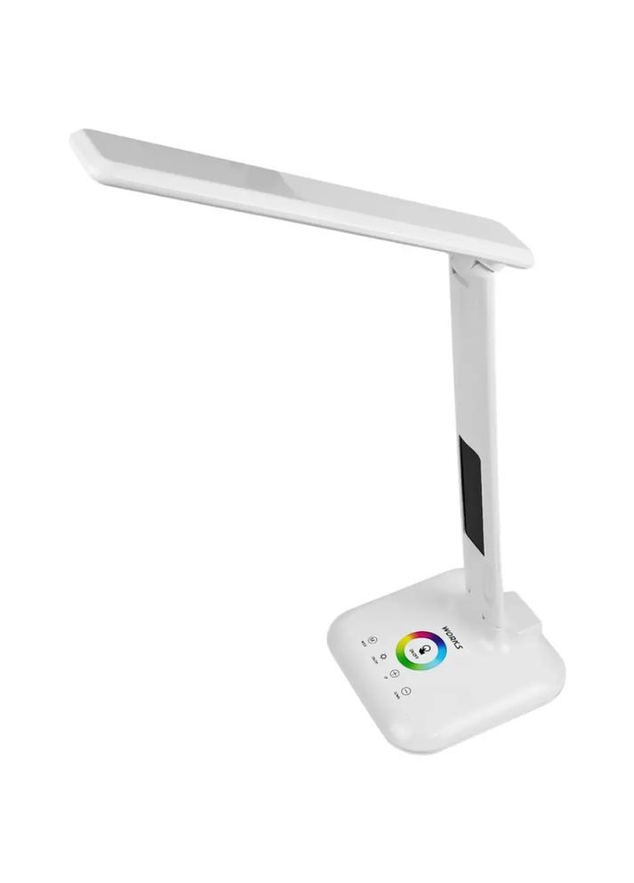 Настольная лампа EH1802W LED с функцией часов (134395) Work's (306744181)