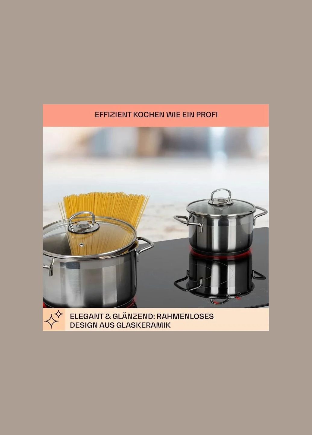 Варочная поверхность Virtuosa 5 Черный (10041116) Klarstein (338194914)