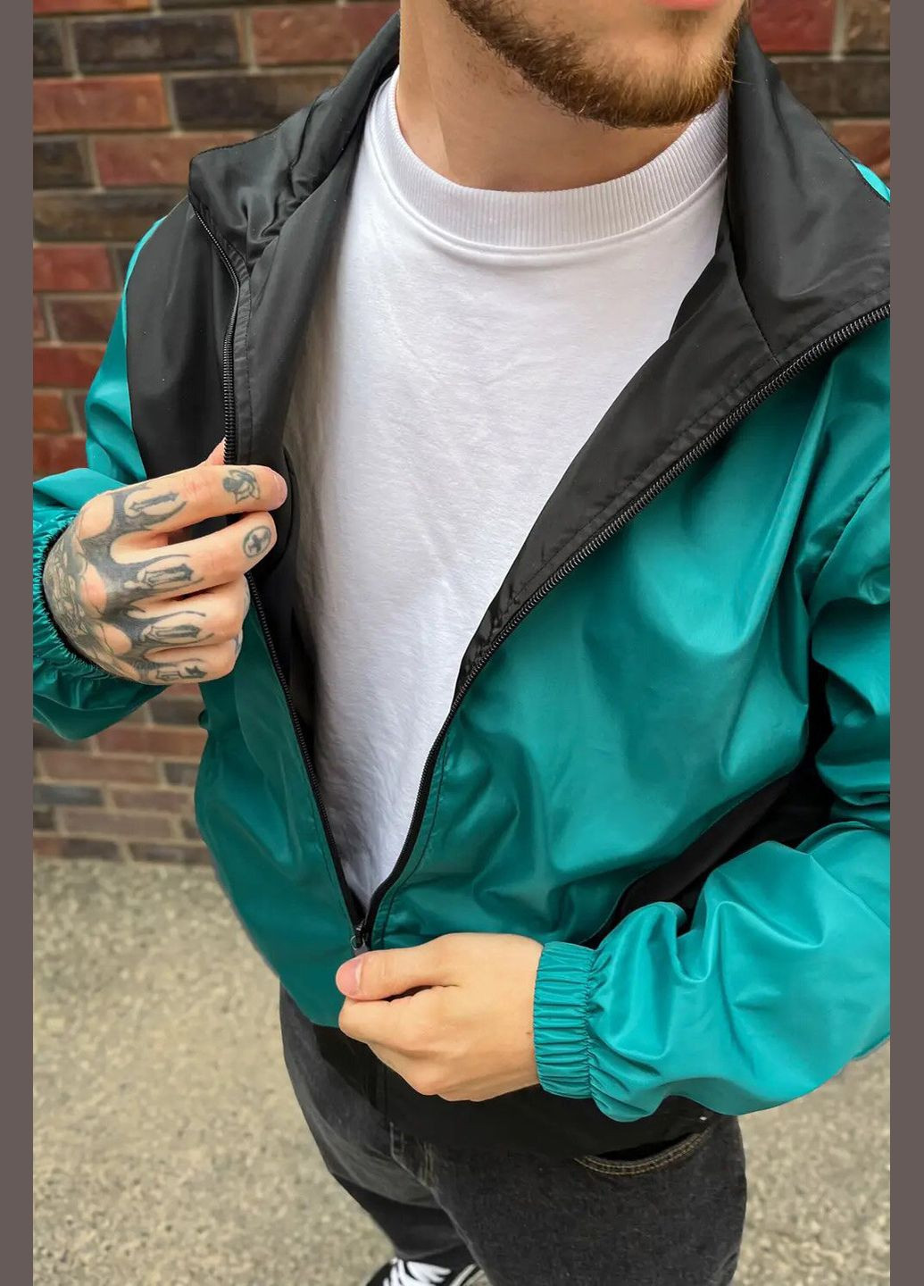 Зелена демісезонна вітровка Reload