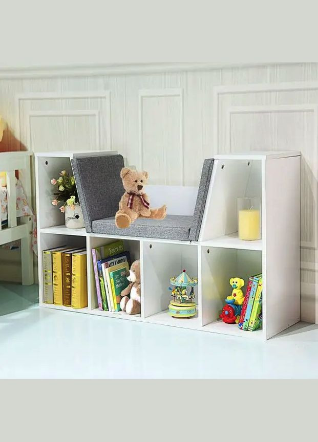 Шкаф-органайзер Kinder с подушкой для сидения Costway (362027957)