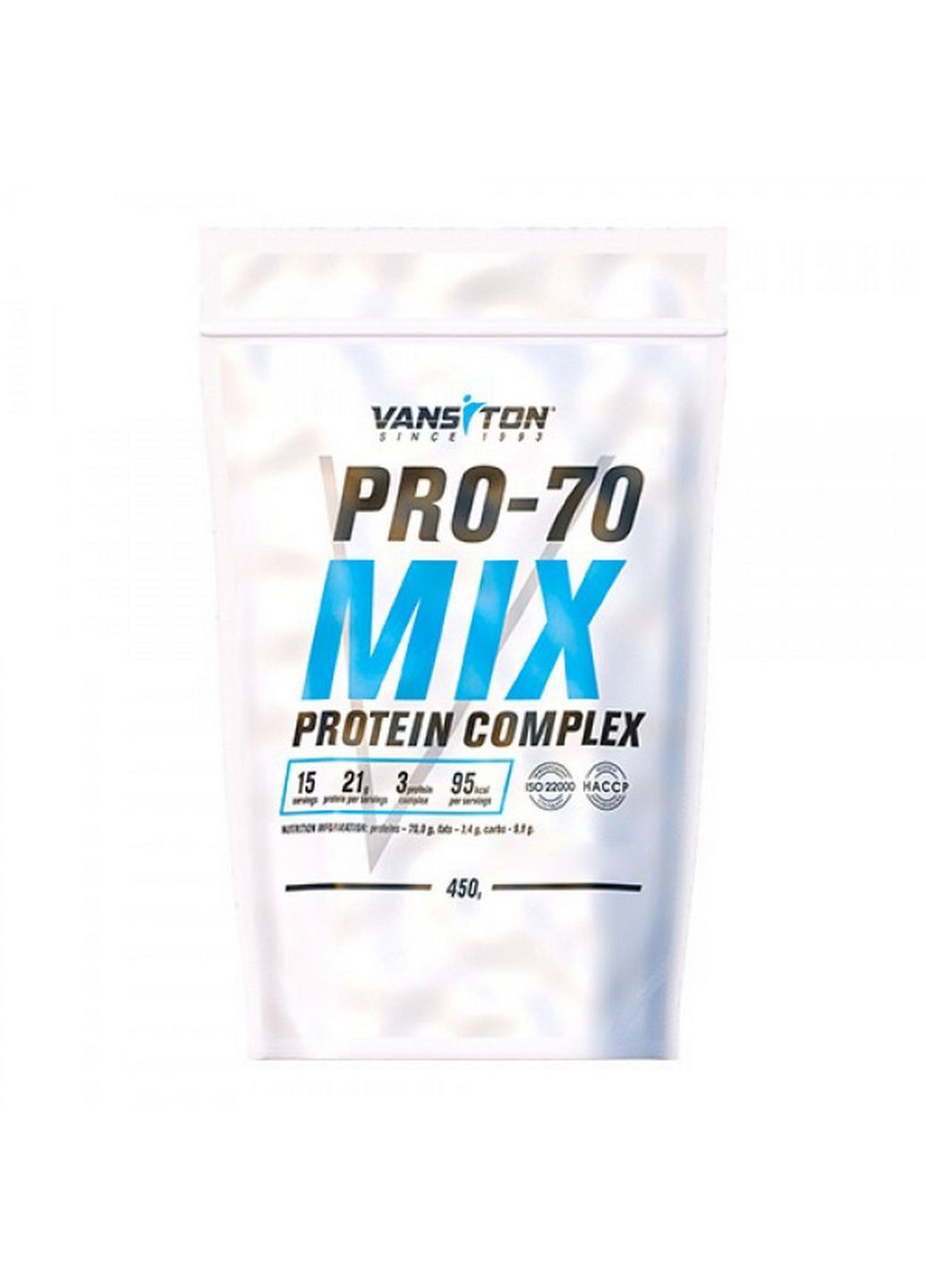 Протеїн Pro-70 Mix, 450 грам Полуниця Vansiton (293417251)