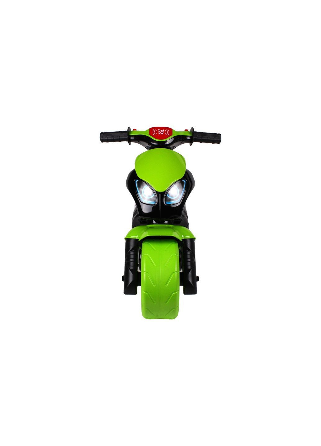 Дитячий прогулянковий Мотоцикл толокар з музичними та світловими ефектами Чорний (43360715130) ТехноК (371191500)