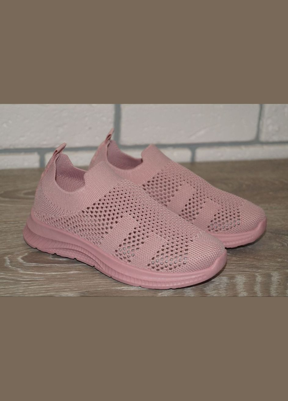 Рожеві літні кросівки текстильні літні рожеві LQD