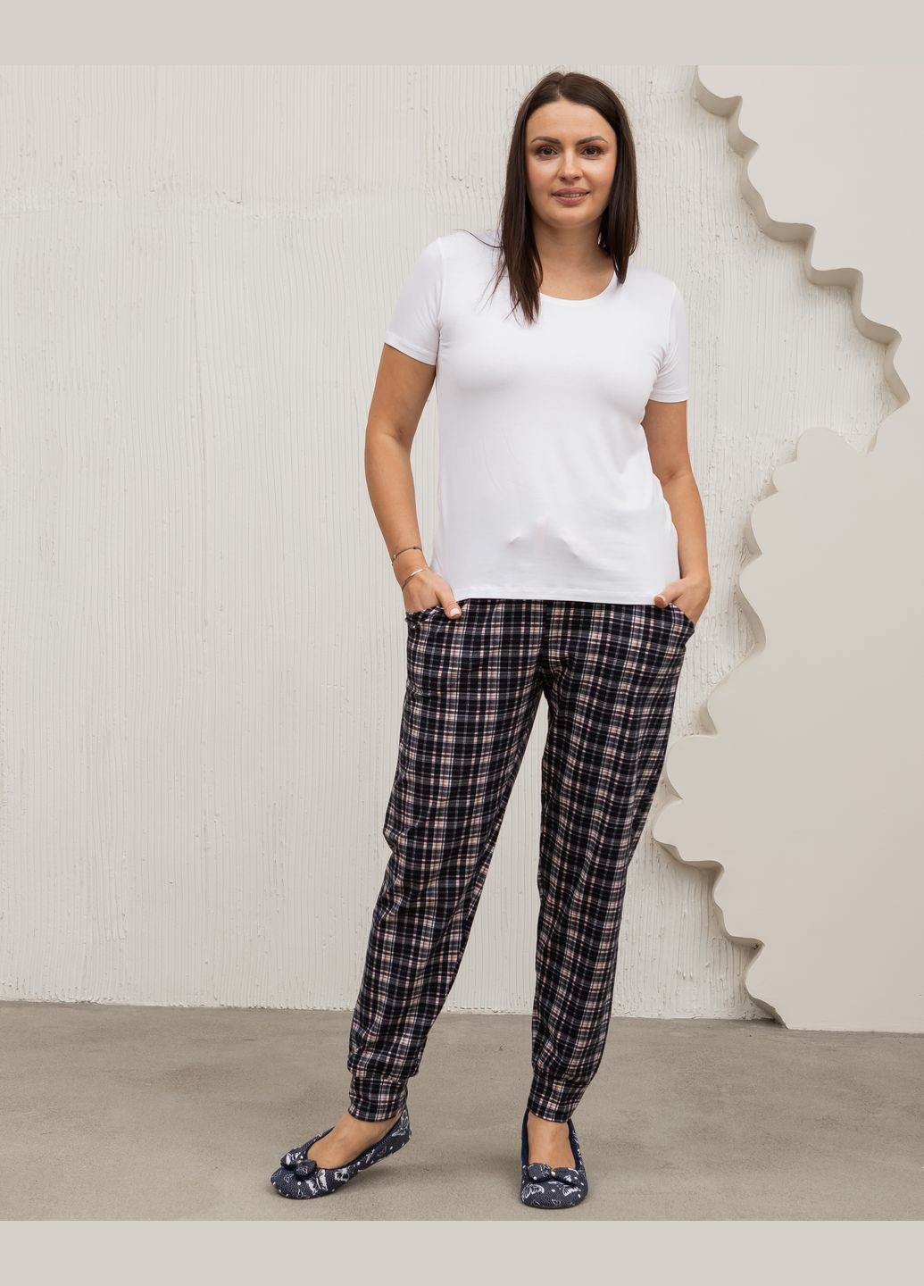 Батальные пижамные штаны Nicoletta (317356095)