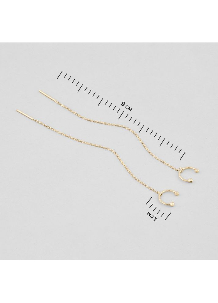 Сережки Везіння Minimal (338795066)