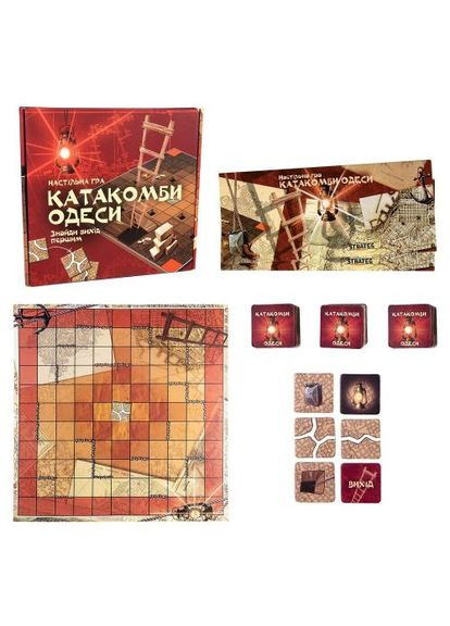 Настольная игра "Катакомбы Одессы" на украинском языке Strateg (361419702)