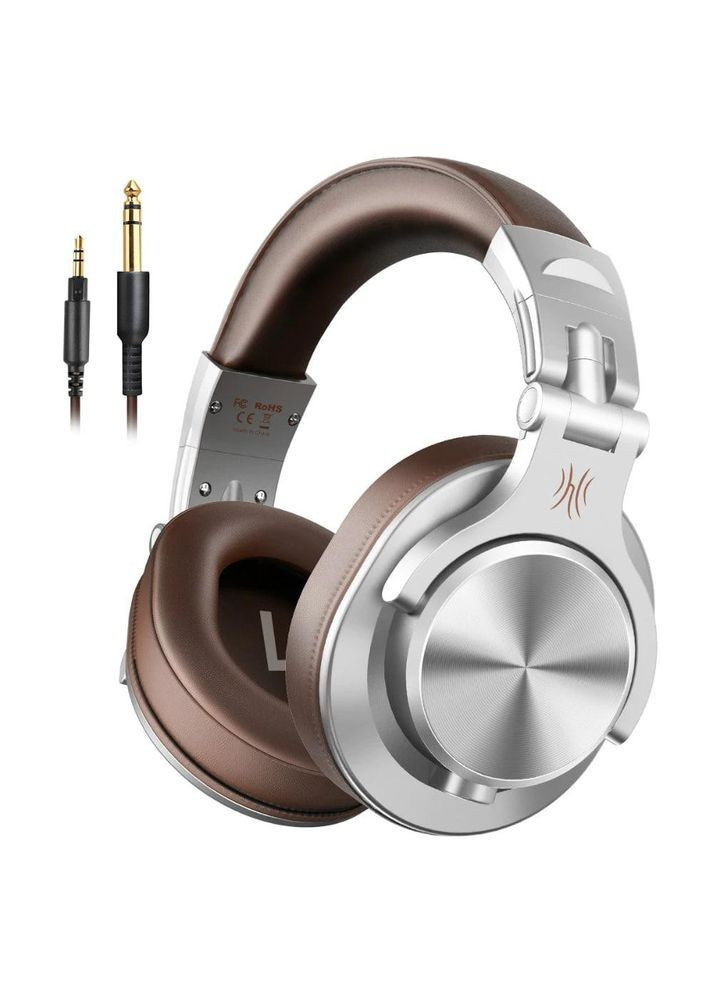 Наушники без микрофона Fusion A71 Silver Oneodio (314974963)