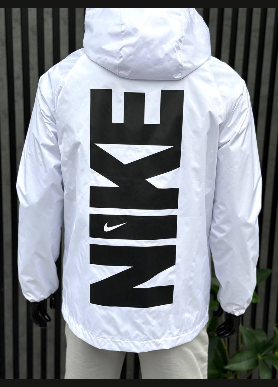 Біла демісезонна вітровка No Brand