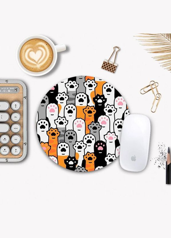 Килимок для мишки Лапки котиків No Brand (302083912)