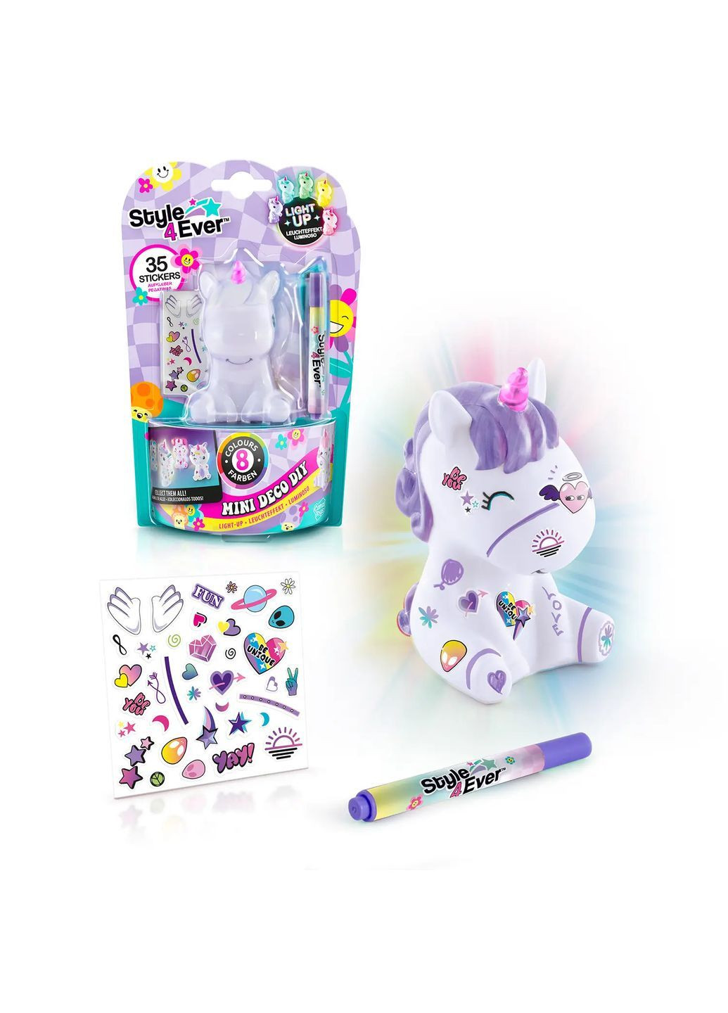 Набір для творчості Style 4 Ever Мій улюбленець Єдиноріг Веселка S () Canal Toys OFG267/2 (370140997)
