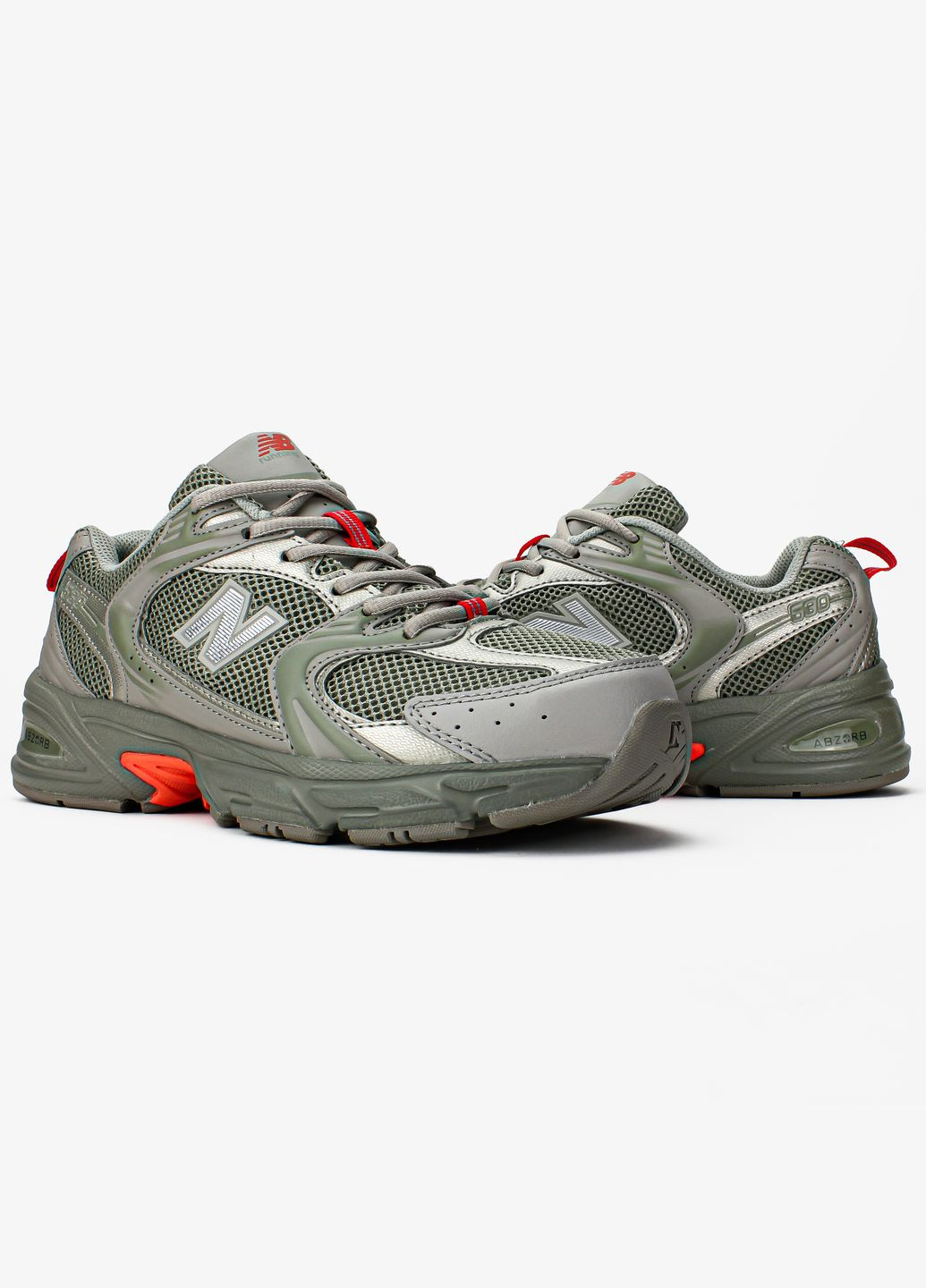 Кросівки жіночі і чоловічі New Balance 530 Utility Pack | Нью Беланс 530 хакі No Brand хакі демісезони (346425929)