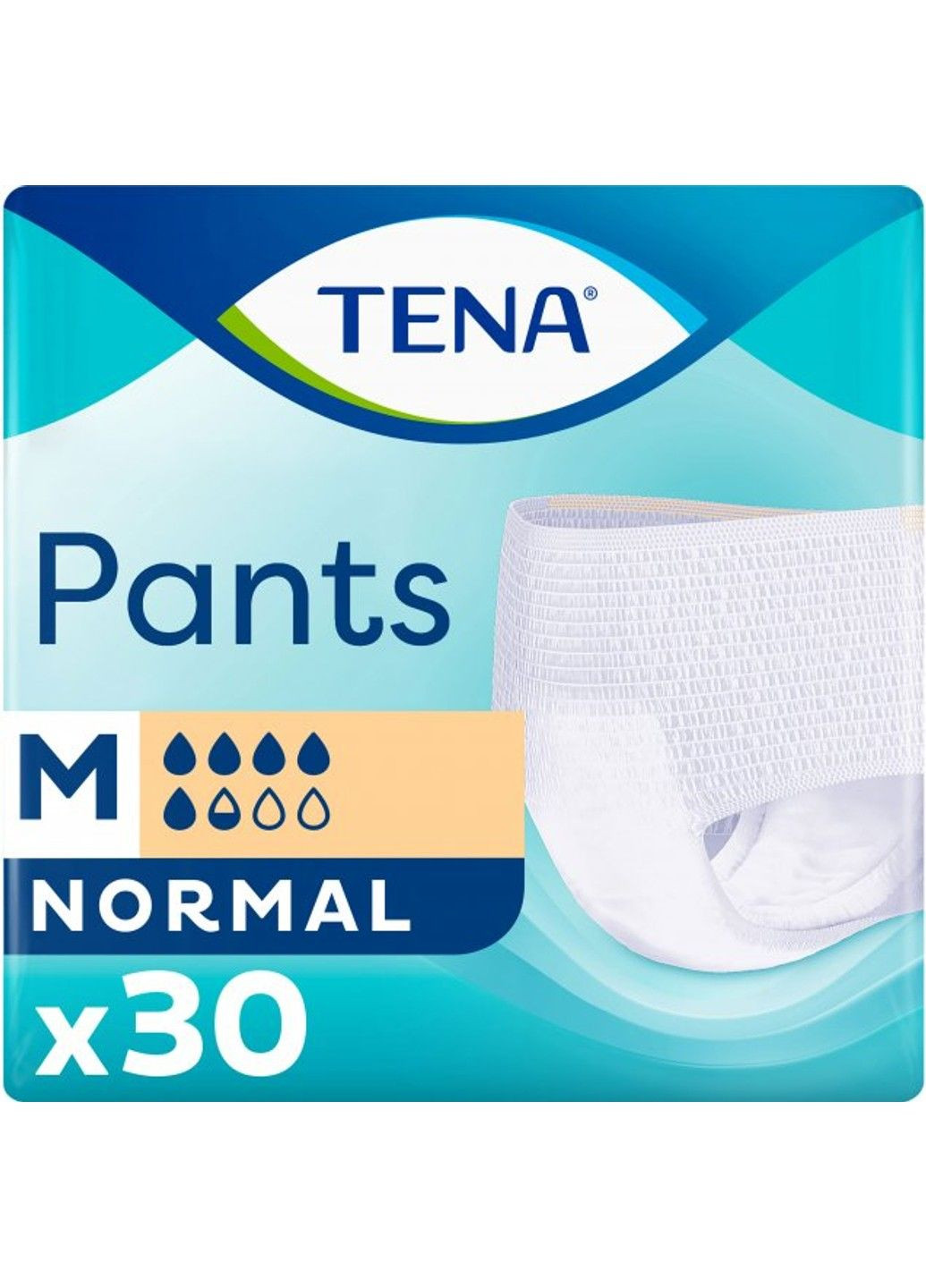 Трусы-подгузники для взрослых Pants Normal Medium 30 шт Tena (294092494)