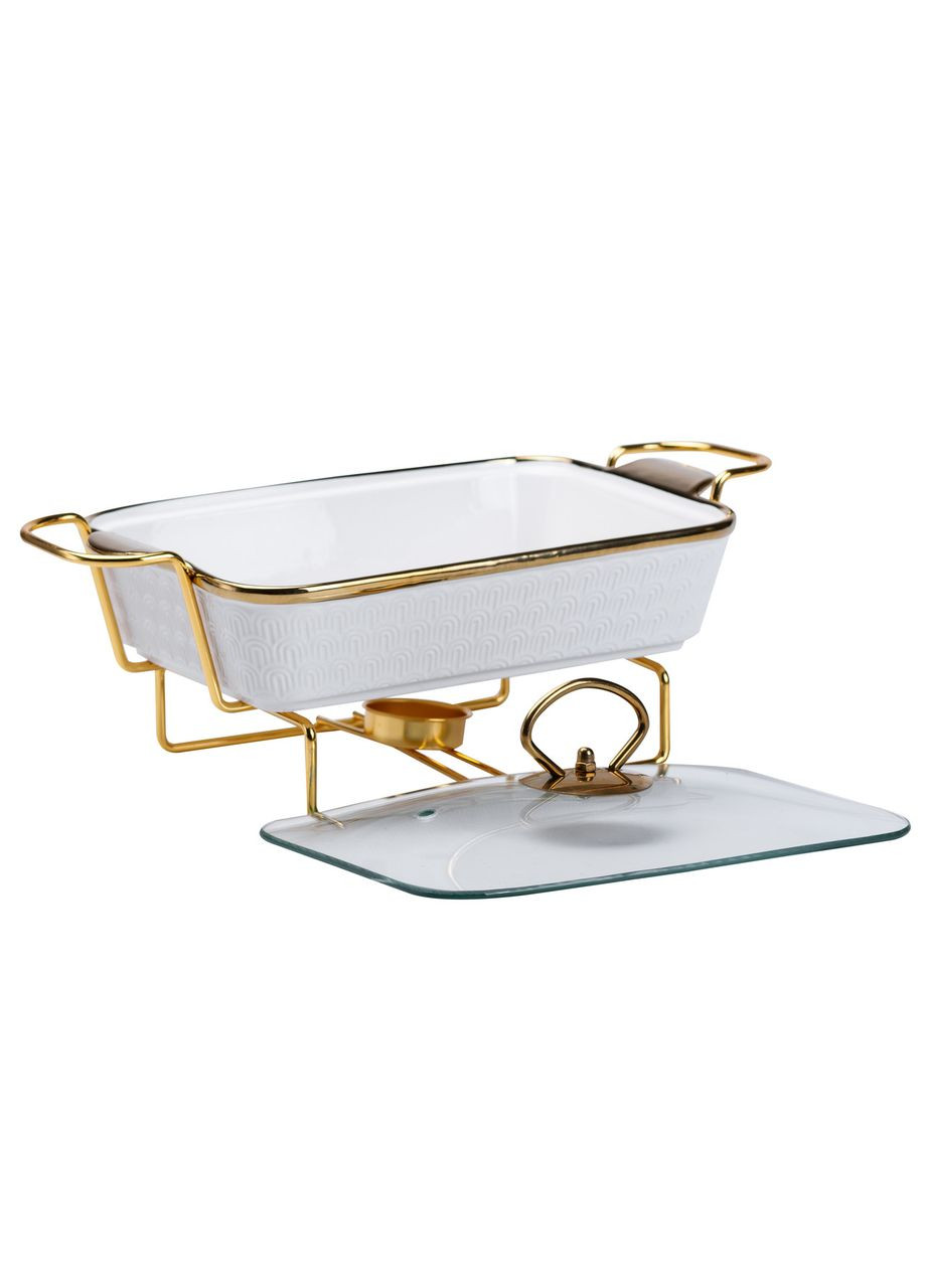 Мармит керамический на 1 литр на металической подстаке Jooki (358705779)