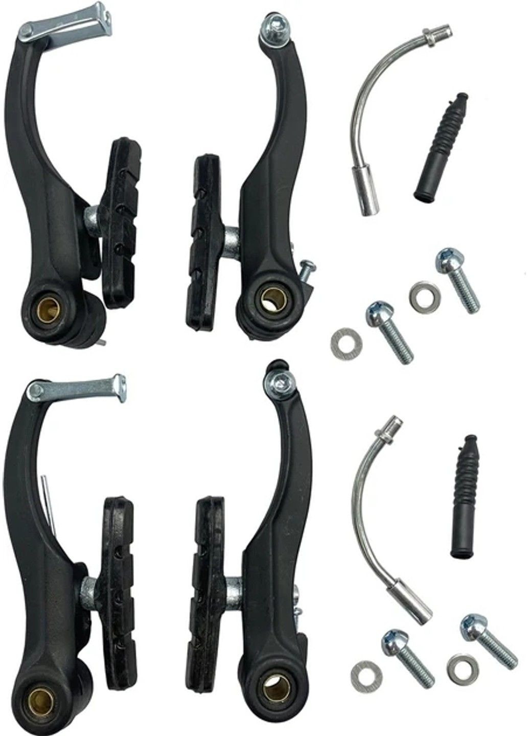 Тормоз 110мм, на два колеса, черный Saccon (359456231)