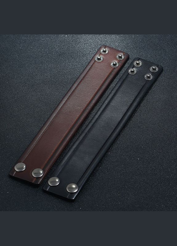 Браслет чоловічий шкіряний на руку чорний широкий Avalon 006-Кор (332054453)