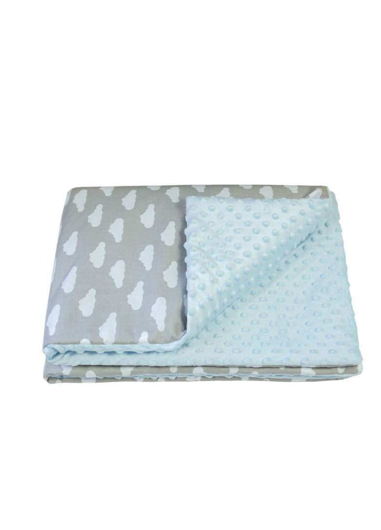 Плед дитячий Хмаринки Розмір 80*90 No Brand (302238215)