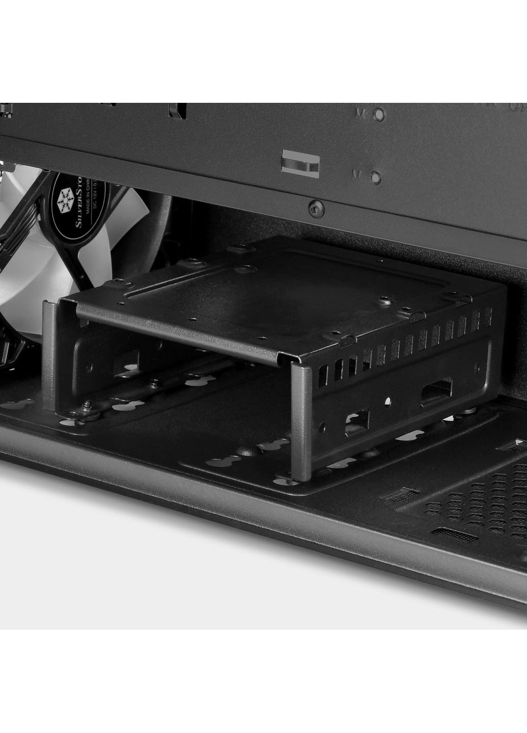 Корпус Fara V1M Pro Tempered Glass без БП (SST-FAV1MB-PRO) Black Silver Stone (360418044)