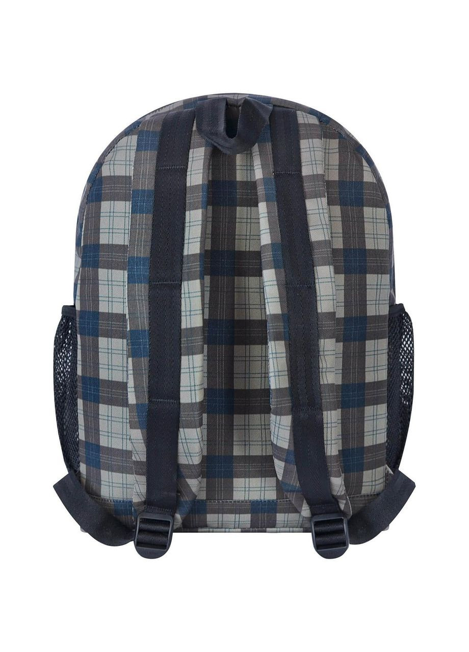 Молодежный мужской рюкзак с принтом "Клетка" 17 л текстильный 1405 (00533664) Bagland (298568654)