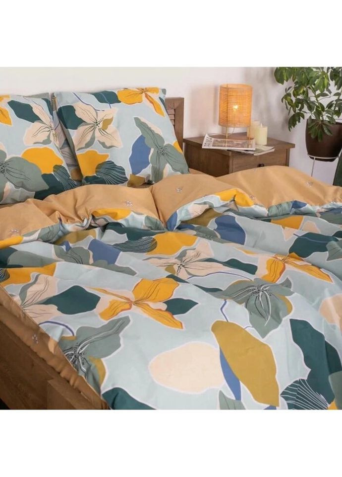 Постільна білизна сімейна Ранфорс 23228-S 210х143х2 см Viluta (327792084)