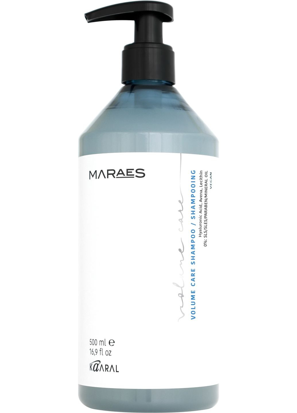 Шампунь для объема волос с гиалуноновой кислотой, лецитином и овсом Volume Care Shampoo 1000ml (1492311-30291725) Kaaral (368628333)