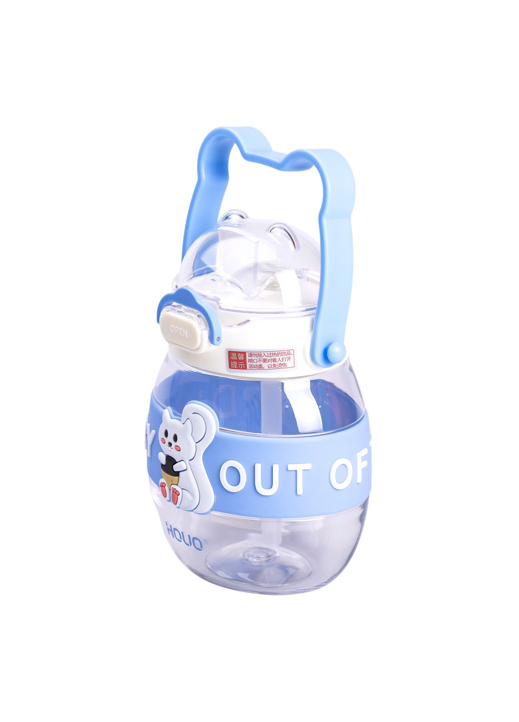 Дитяча пляшка для води 580 мл з ручкою, Yiwu (361678274)