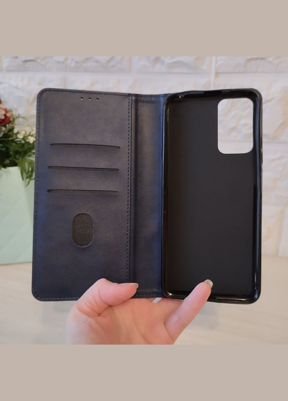 Чехол для xiaomi redmi Note 12 pro 5g подставка с магнитом Business Leather (синий) No Brand (279390473)