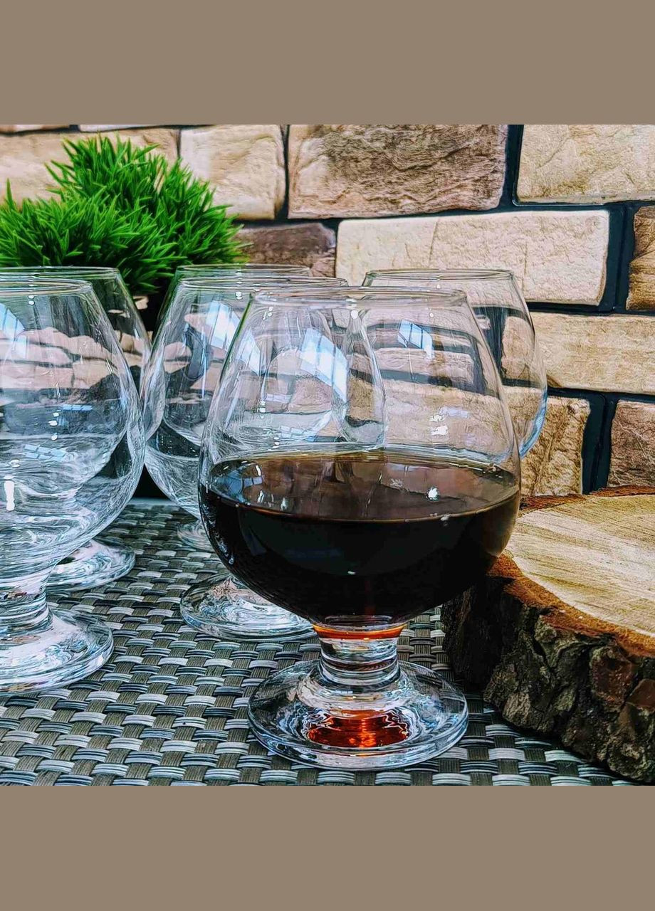 Набор бокалов для коньяка Bistro 385 млх6 шт (44188) Pasabahce (334010077)