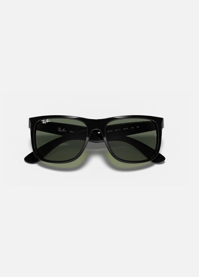 Солнцезащитные очки RB 4165 601/71 POLAR Black & Green Ray-Ban Justin Polarised Lens Sunglasses (329152523)